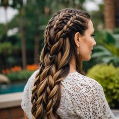 Single Braids Hairstyles, Classic Braids, Crown Braids, Braided Buns, Fishtail Braids, Braids Ideas, French Braids, Single Braids, Braided Bun Hairstyles