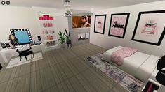 Bedroom Inspo Bloxburg, Bedroom Idea Bloxburg, Bloxburg Bedroom Ideas, Bloxburg Bedroom, Bloxburg Ideas