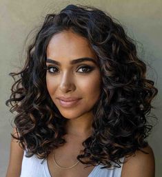 Layered Curly Haircuts, Dark Curly Hair, Fine Curly Hair, Bob Haircut Curly, Brown Curly Hair, Colored Curly Hair, Medium Curly Hair Styles