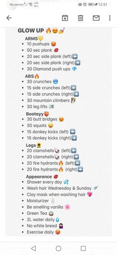 (paid link) What are 12 different exercises? Workout And Stretch Routine, Workouts For A Smaller Chest, How To Get The Summer Body Fast, Six Month Glow Up, Glo Up Workout Routine, Workout Athstetic, Workouts For Abs At Home, Workouts Aesthetic List, Work Out Arms