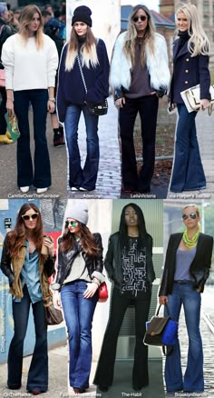 Fashion 1970s, Flair Jeans, Love Jeans, 70s Style, Weekend Outfit, Denim Flares, Pea Coat, Flared Jeans, Beauty Lifestyle