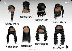 Wig Codes Berry Ave, Cute Hair Codes For Berry Ave, Berry Avenue Codes Clothes Realistic, Codes For Berry Ave Hair, Hair Codes For Berry Ave, Roblox Hairstyles, Girly Logo, Cute Baddie Outfits