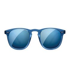 Handcrafted eyewear in a premium cellulose acetate. A CR39-lens is used that is impact-resistant and includes a 100% UV (400) protection. The lenses and the acetate is produced in Italy. The temple and the front is connected by a five-barrel hinge and equipped with OBE technology. Blue Mirrors