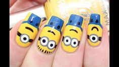 Deixe seus dedos brilharem como os Minions! 💅💛 Explore 41+ ideias personalizadas e divertidas de unhas decoradas inspiradas nesses adoráveis amarelinhos. Transforme suas unhas em obras de arte travessas com a magia dos Minions! #UnhasDecoradas #MinionsMania #InspiraçãoNailArt Art Questions, Toenail Designs Summer, Water Marble Nail Art, Water Marble Nails, Nail Art For Beginners, Marble Nail Art