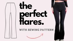 the perfect flares with sewing pattern is available in sizes up to size 8xl