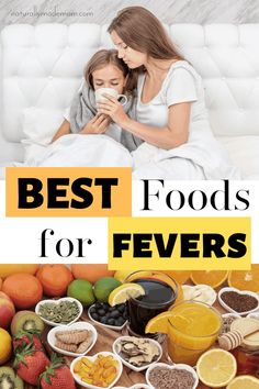 Nutrient Supplements Food For The Sick, Fever Foods Sick, Child Fever Remedies, Fever Toddler Remedies, Foods For Sick Toddlers, Soup For Fever, Best Foods When Sick, Sick Toddler Food, Recipes For Sick Kids