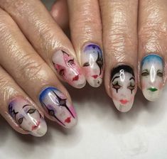 Grunge Nails, Really Cute Nails, Minimalist Nails, Manicure Y Pedicure, Dream Nails, Fire Nails, Funky Nails, Pretty Acrylic Nails, Dope Nails