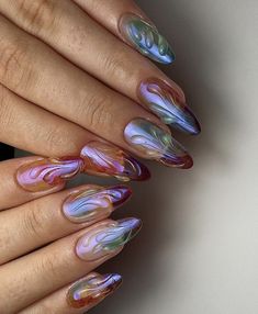 Hairstyles Wallpaper, Aqua Nails, Chrome Nail Art, Chrome Nail, Dope Nail Designs, Soft Nails, Nails Only, August 26, Fire Nails