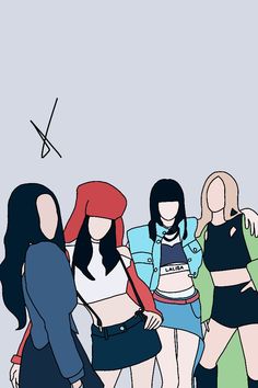 Aesthetic Profile Picture Cartoon Soft, Kawaii Drawing, Draw Color, Cartoon Kawaii, Wallpaper Doodle, Princess Drawings, Rose Heart, Kpop Blackpink