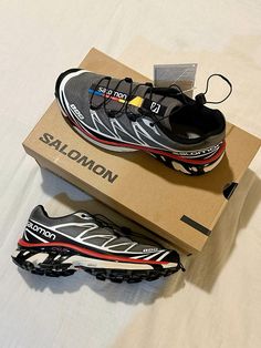 Salomon xt 6 Salomon Xt6 Outfit, Style Tomboy, Summer Board, Bday Gifts, Sporty Shoes, Sporty Spice, Shoe Wishlist, Skirt And Sneakers