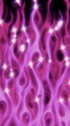 an abstract purple background with stars and swirls