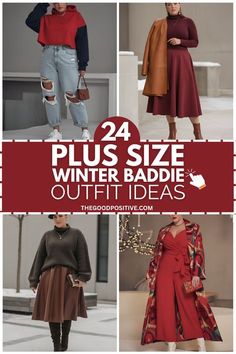 Winter Plus Size Skirt Outfits, Winter Dinner Outfit Plus Size, Winter Photoshoot Outfits Plus Size, Plus Size Fall Outfit Inspo 2024, Basketball Game Outfit Plus Size, Date Night Outfit Winter Plus Size, Plus Size Baddie Skirt Outfits, Plus Size Winter Fashion 2024, Curvy Women Winter Outfits