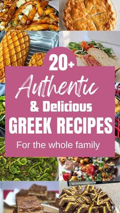 20 authentic and delicious greek recipes for the whole family