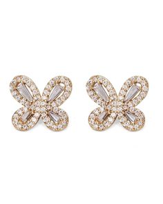 CZ Gold Luxe Butterfly Oversized Stud Earrings • Size : 0.6" x 0.5"• Post Back• CZ Cubic Zirconia• Lead and Nickel Compliant• CZ Cubic Zirconia Butterfly Stud Earrings Dressy Jewelry, Dressy Earrings, Butterfly Stud Earrings, Butterfly Earrings Stud, Gold Heart Necklace, Cz Earrings, Fall Jewelry, Flower Earrings Studs, Flower Studs