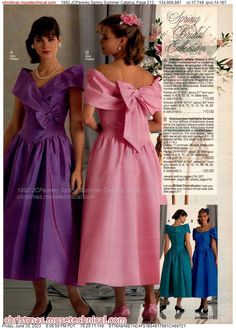 1992 JCPenney Spring Summer Catalog, Page 213 - Catalogs & Wishbooks Vintage Fashion 1990s, Early 1960s Fashion, Barbie Cosplay, Fashion 1990s, 80s Prom Dress, Fashion 1960s, Shiny Dresses, 90's Fashion