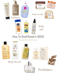 everything is linked under self care essentials! love ya'll <3!! vanilla scents, vanilla perfumes, smelling good, vanilla, 2025, new years goals, body wash, vanilla lotions, vanilla body scrubs, amazon, amazon associates New Year Goals, Amazon Associates, Smell Good, Body Scrub, Body Wash, Self Care, Scents, Lotion