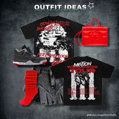 Outfits To Go With Red And White Dunks, White Dunks, Concert Outfit Winter, Fly Outfit