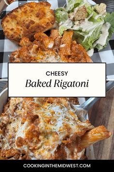 Cheesy Baked Rigatoni