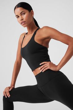 Pilates, pickleball, posting up at home—you’re looking at your new go-to for all of it. Made from our signature Airbrush fabric that’s cottony soft with a smoothing fit, these leggings are thoughtfully designed with a holds-you-in high-rise waistband and full-length legs for a snug fit right down to the hems. Grab your favorite color, and while you’re at it, get a matching bra, too.