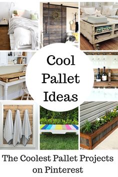 the coolest pallet projects on pinterest are easy to do with wood pallets