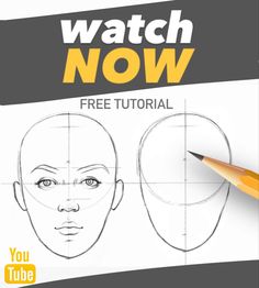 Face drawing tutorial. step by step. Follow along and draw with me. Head Proportion Drawing Facial Proportions, Human Parts Drawing, Face Draw Tutorial, Face Proportions Drawing Step By Step, Facial Proportions Drawing Tutorials, Draw Face Easy, Proportion Tutorial, Figure Drawing Proportions Art Lessons, Face Proportions Drawing 3/4