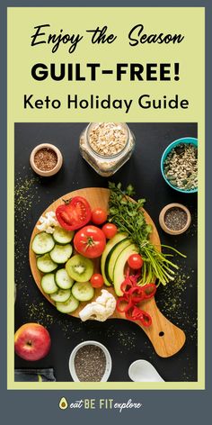 Navigate holiday gatherings with ease! Learn how to enjoy keto-friendly holiday meals while sticking to your diet. Pin this guide for tips to survive the season on keto! Keto Holiday, Holiday Guide, Guilt Free