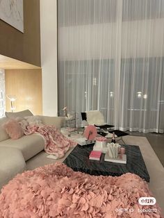 pink room apartments uzzlang decor dorm God Is The Greatest, Luxury Room Bedroom, Luxury Estate, Luxury Rooms, Room Makeover Inspiration