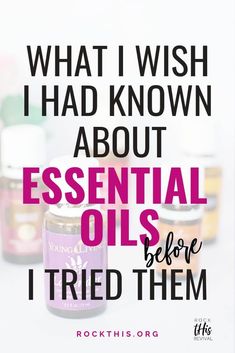 Essential oils for beginners- Here’s a great article to alleviate the fear of getting started with essential oils #essentialoils #rockthisrevival #eo #essentialoilsforbeginners #youngliving Essential Oils 101, Using Essential Oils