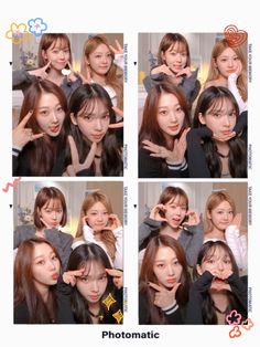 Group Poses, Photobooth Pictures, Friend Poses, Korean Idol, Kpop Wallpaper, Picture Poses, Kpop Girl Groups