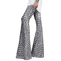 Check this out on Amazon Trouser Pants Outfits, Bell Pants, Outfit Streetwear, Bodycon Floral Dress, Polyester Pants, Crop Top Blouse, Home Fashion, Pants Outfit, Wide Leg Trousers