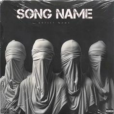 the cover art for song name, which features four women wrapped in white cloths