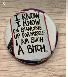 Standing Up For Myself, Feminist Protest, Marla Singer, Punk Patches, Protest Signs, Cool Pins, Pinback Button, Pinback Buttons, Cute Pins