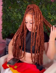 Fall Color Braids, Protective Styles Black Women, Braids Black Women, Color Braids, Festival Hairstyles, Braided Hairstyles For School, Locs Styles, Blonde Hair Makeup, Aesthetic Hairstyles