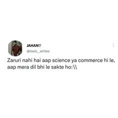 an image of someone's tweeting on their twitter account with the caption zaru nah hai aap science ya