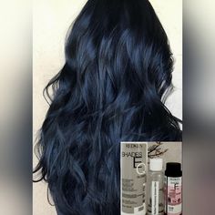 ~Redken Shades Eq Hair Gloss (Toner) Color: 01b Onyx Type: Demi-Permanent Srandard Size: 2 Fl.Oz New ~Authentic ~About Redken Shades Eq Isn’t Your Run-Of-The-Mill Hair Gloss. In Fact, It’s The Haircolor That Thinks It’s A Conditioner And Delivers Fast, Professional Color Results. After A Gloss Service, You'll Leave The Salon With Healthier Looking And Feeling Hair With Beautiful Shine. The Formula Is Infused With Amino Acids That Help To Condition The Hair And Leave It Looking Super Shiny. It On Redken Blue Black Formula, Onyx Hair, Redken Color Gels, Redken Hair Color, Hair Gloss, Redken Shades, Redken Color, Redken Hair Products, Hair Color Cream