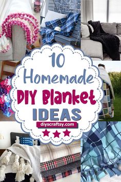 DIY Blanket Ideas Blanket Ideas Sewing, Diy Christmas Blanket, Diy Blanket Ideas, Blanket Diy Easy, Blanket Diy Fleece, Easy Diy Blanket, Diy Throw Blankets, Diy Blankets, Make Your Own Blanket