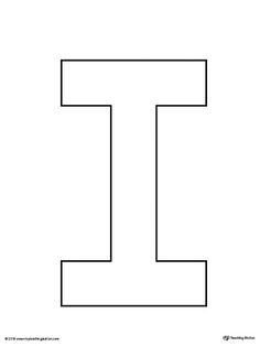 the letter t is shown in black and white with an outline for it to be colored