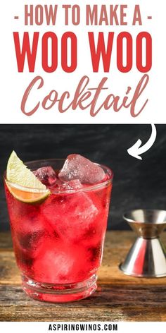 how to make a wooo woo cocktail