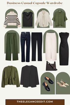 Business Casual Capsule Wardrobe