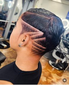 Low Cut Hairstyles, Modern Pixie, Kanekalon Hair, Fade Hair, Shaved Hair Designs