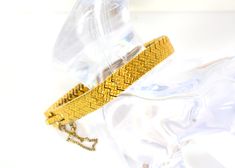 "This listing is for a vintage / antique gold gilt link bracelet.  This bracelet is in very good condition overall  The weight of the bracelet is 1.5 oz. It is 8 1/4\" around from outside and 6\" from inside and and 3/8\" wide. it has a 2\" long safety chain and flip over clasp. For the wrist of 6.5 - 7\".\"-Signed \"Ciner\". This one has a fading marks  inside, but nothing on outside part. It is a vintage item in very good condition.   Thank You for visiting our Etsy https://www.etsy.com/shop/VictoryIssweet store!" Antique Gold Bangle With Jubilee Bracelet, Vintage Gold Bracelet For Wedding, Gold Formal Costume Jewelry Bracelets, Gold Costume Jewelry Bracelets For Formal Occasions, Gold Costume Jewelry Bracelets For Formal Events, Gold Costume Jewelry Bangle For Formal Occasions, Vintage Gold Bracelets For Formal Occasions, Vintage Gold-tone Wedding Bracelets, Vintage Jubilee Bracelet For Formal Occasions