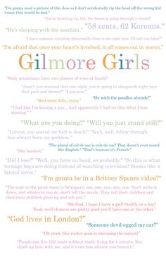 .Gilmore Girls. Lorelai Gilmore Quotes Life Lessons, Funny Gilmore Girls Quotes, Gilmore Girls Quotes Inspirational, Gilmore Girls Lorelai, Tv Quotes, Rory Gilmore