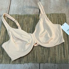 New Soft Toasted Almond Color Underwire Bra By Lively. Size 36 Dd. 3 Hook Adjustments In Back. Style 52243 Beige Full Cup Bra For Summer, Classic Full Coverage Summer Bra, Full Cup Beige Bra For Summer, Summer Full Cup Beige Bra, Summer Cream Underwire Bra, Beige Underwire Bra With Moderate Coverage, Beige Stretch Underwire Bra, Cream Lace Underwire Bra, Underwire Sleepwear With Built-in Bra