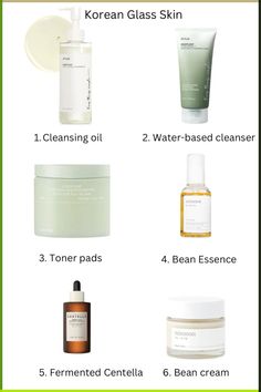 Achieving that girl glass skin with this easy and functional 6-step skin-care for beginners! Skincare routine, korean skin care, skincare products, gl Regular Skin Care Routine, Skin Lightener, Face Care Routine, Serious Skin Care, Pink Cosmetics, Proper Skin Care, Best Skin Care Routine, Korean Skin Care, Korean Skincare Routine