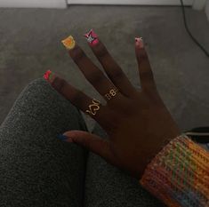 Relationship Pics, Cute Piercings, Dope Nail Designs, Exotic Nails, Short Nail, Unique Acrylic Nails