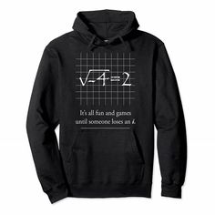 Get your product: Someone Loses An i: Funny Math Teacher Geeky Christmas Gift Pullover Hoodie, T-Shirt, Sweatshirt
1. PRODUCT INFORMATION:

Proudly printed in America
5.3 oz, unisex fit
Heavy cotton, classic midweight fabric
Material: 100% cotton | Dark Gray: 50% cotton:50% polyester | Light Gray: 90% cotton:10% polyester
Double-needle stitched neckline, bottom hem, and sleeves
Quarter-turned to eliminate center crease
7/8 inch collar
Tear-away label
Machine-wash safe
Copyrighted artwork
2. SIZE Hooded Graphic Print T-shirt For Winter, Funny Winter Sweatshirt With Letter Print, Funny Graphic Print Sweatshirt For Winter, Funny Cotton Sweatshirt For Winter, Funny Cotton Winter Sweatshirt, Funny Winter Streetwear Tops, Winter Graphic Print Hooded T-shirt, Casual Black Christmas Hoodie, Funny Graphic Print Hoodie For Winter