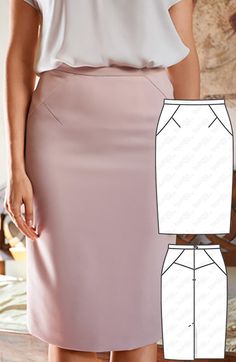 Pencil Skirt Tutorial, Pencil Dress Outfit, Sewing Patterns Dresses, Pencil Skirt Pattern, Skirt Diy, Pencil Skirt Casual, Skirt Inspiration, Skirt Sewing Pattern, Skirt Sewing