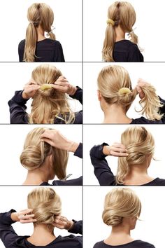 Hairstyles Instructions, Sanggul Modern, Peinados Recogidos, Pinterest Hair, Hair Images, Hair Updo, Bad Hair, Hair Today