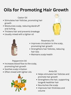 Oils To Thicken Hair, Thicken Hair Naturally Remedies, How To Properly Oil Your Hair, Selfcare Recipes, Apothecary Recipes, Hair Thickening Oil, Natural Hair Journey Tips, Hair Packs, Hair Journey Tips