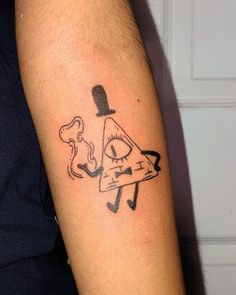 a person with a tattoo on their arm